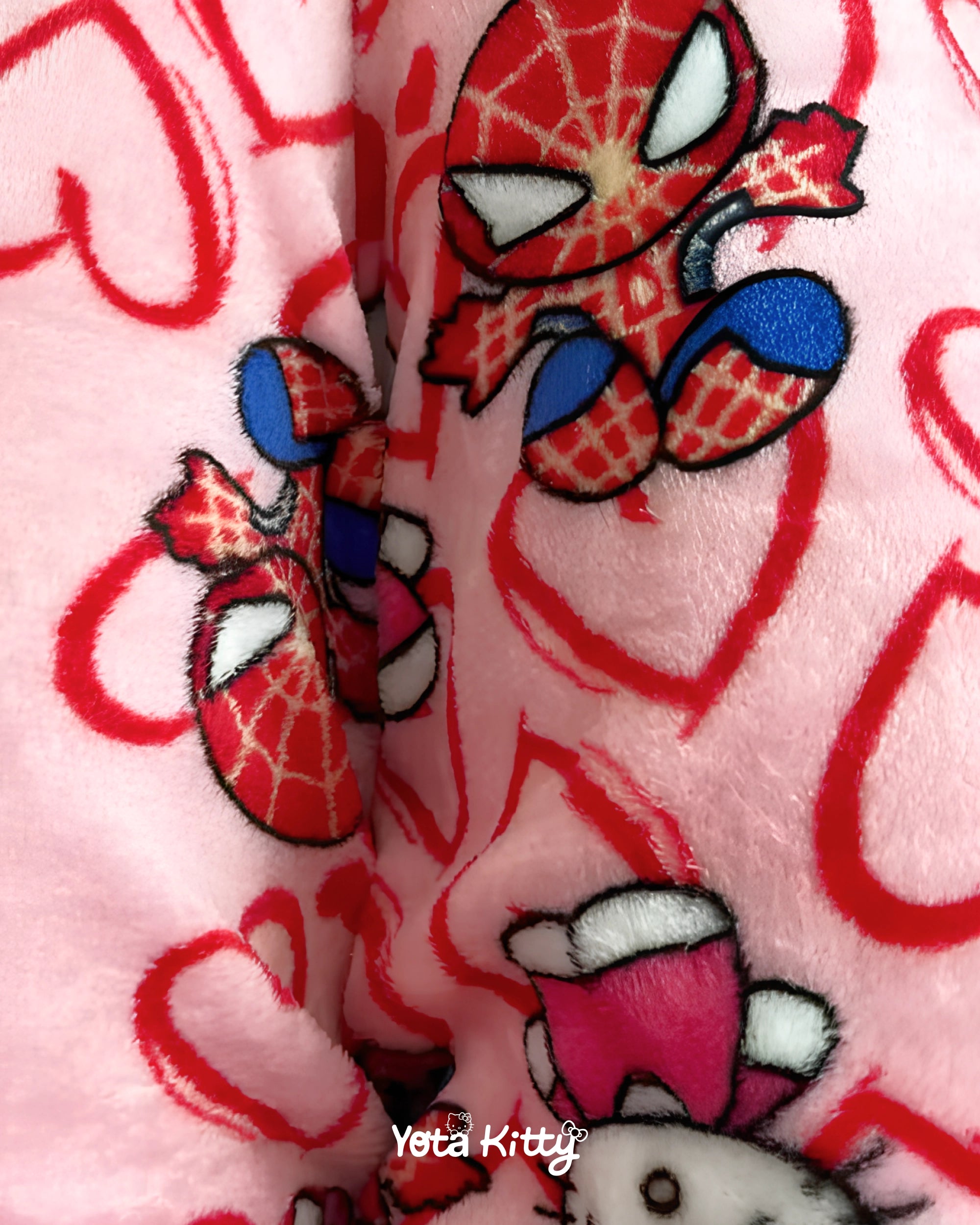 Hello Kitty Pajamas Spiderman PinK