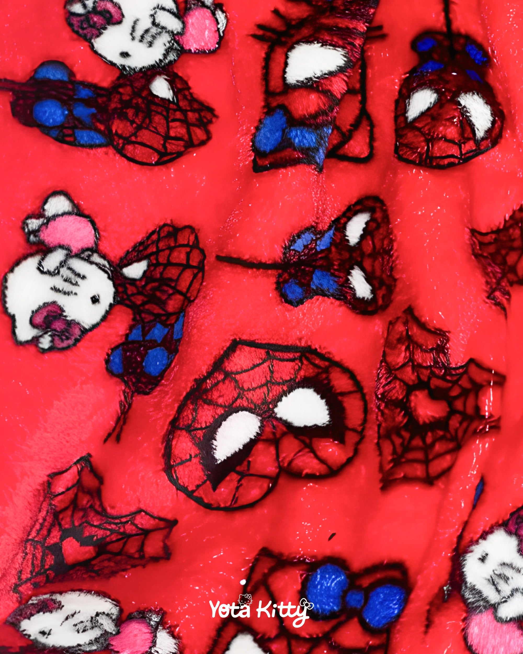 Hello Kitty Pajamas Spiderman Red