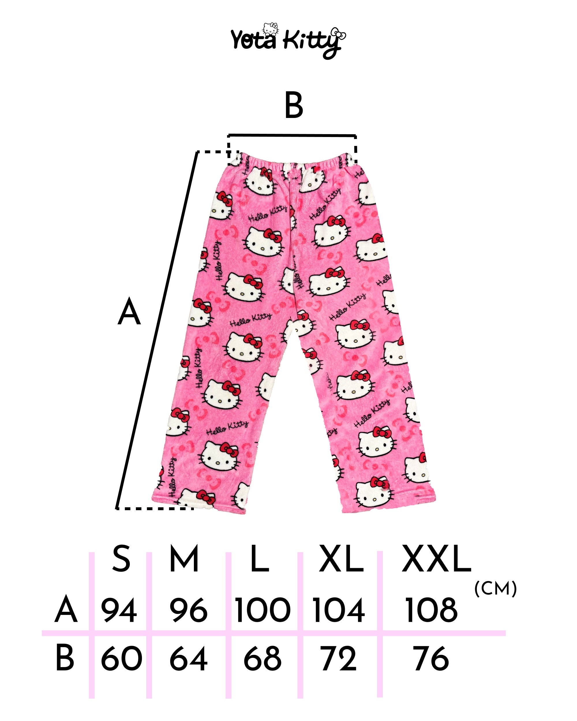 Hello Kitty Pajamas Pink