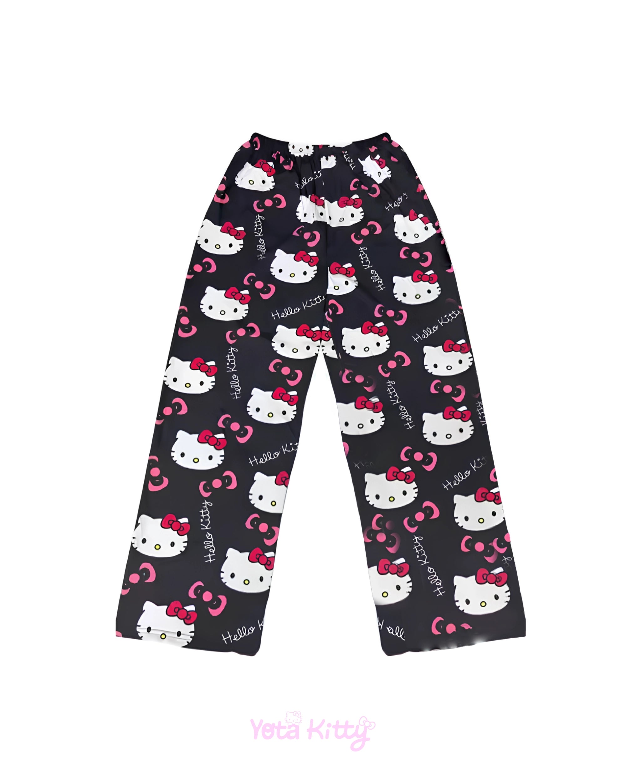 Hello Kitty Pajamas Black