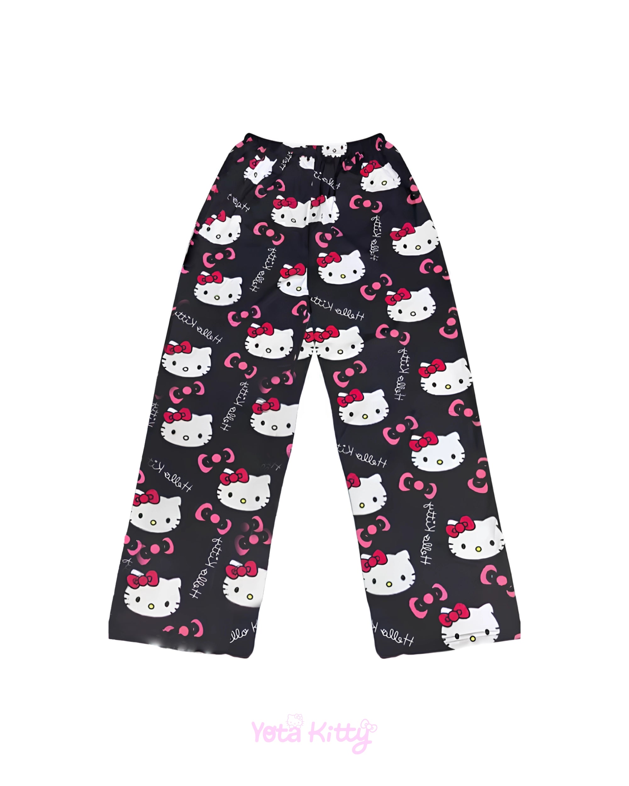 Hello Kitty Pajamas Black