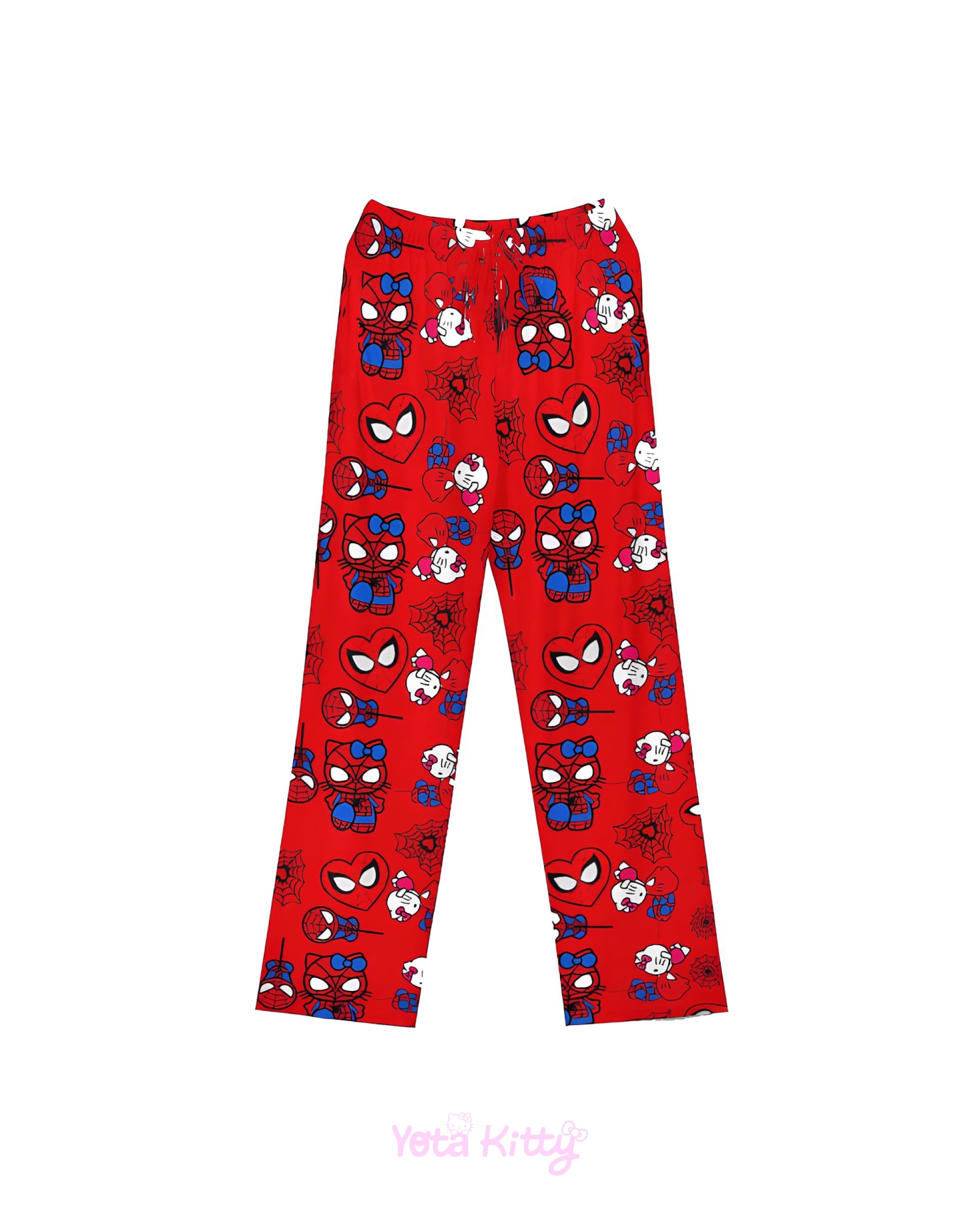 Hello Kitty Pajamas Spiderman Red