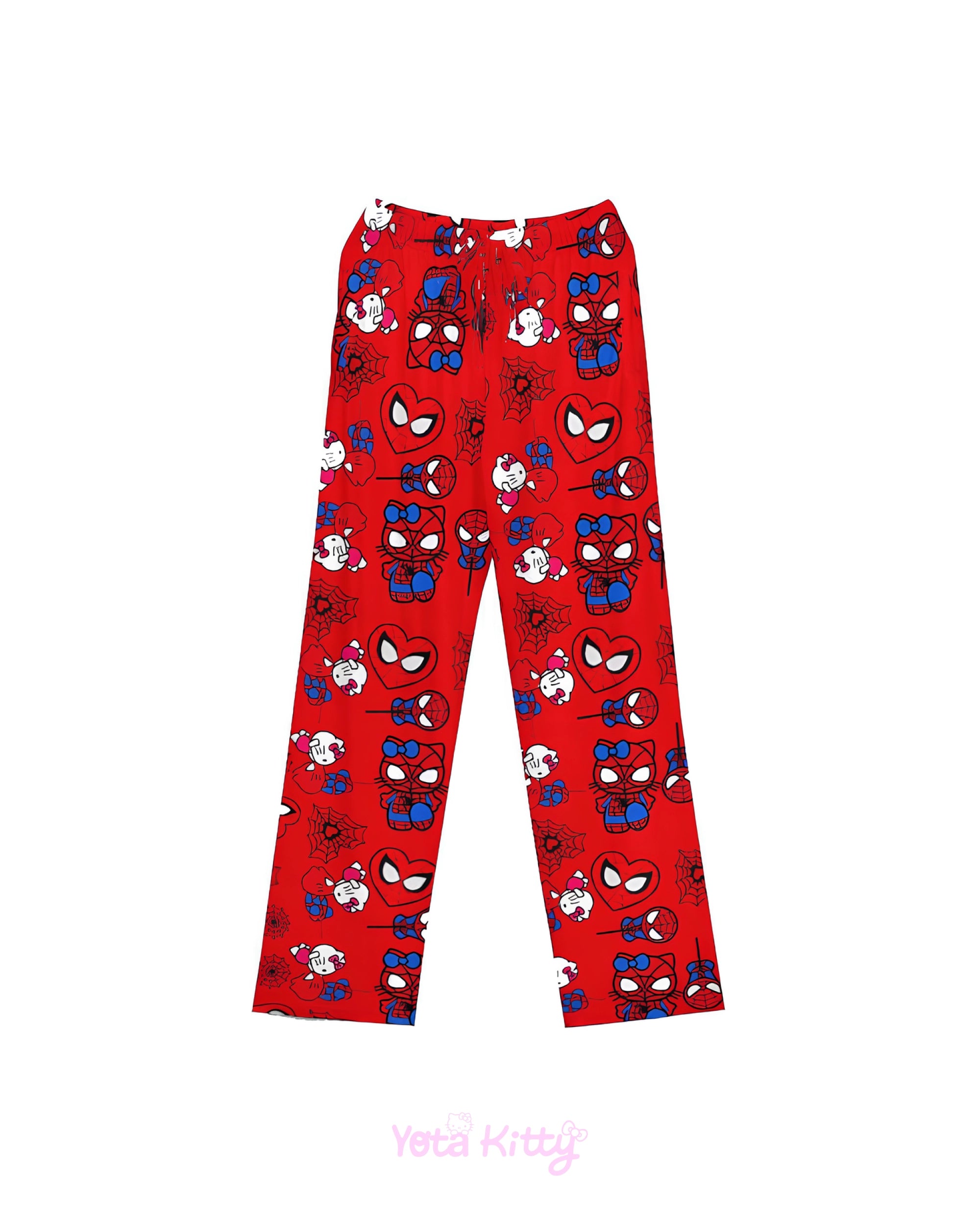 Hello Kitty Pajamas Spiderman Red