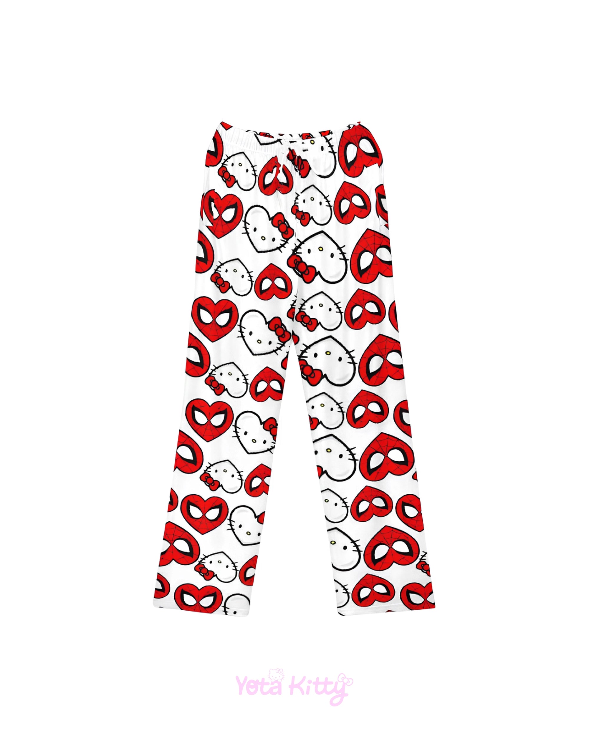 Hello Kitty Pajamas Spiderman White