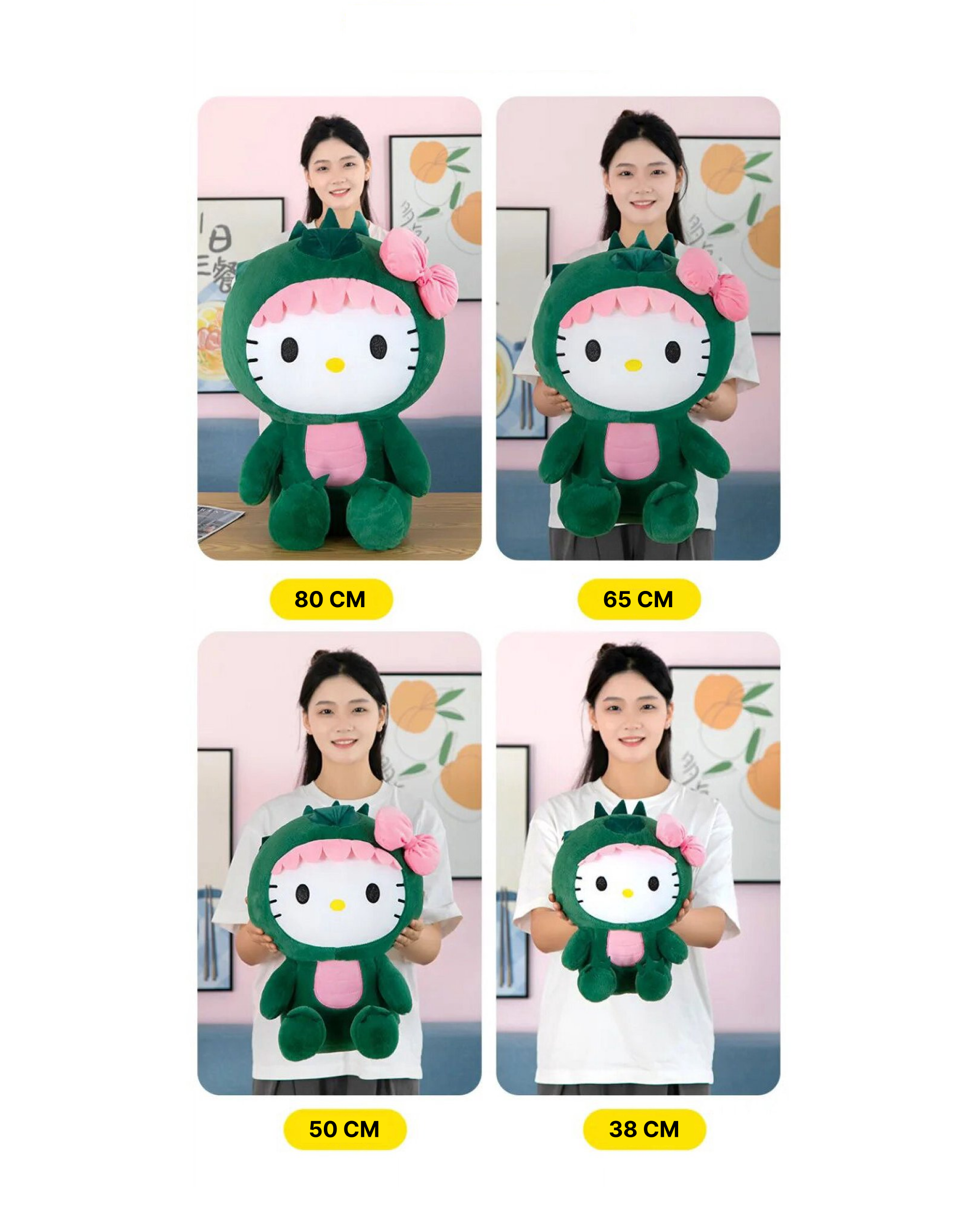 Hello Kitty Dinosaur Plush